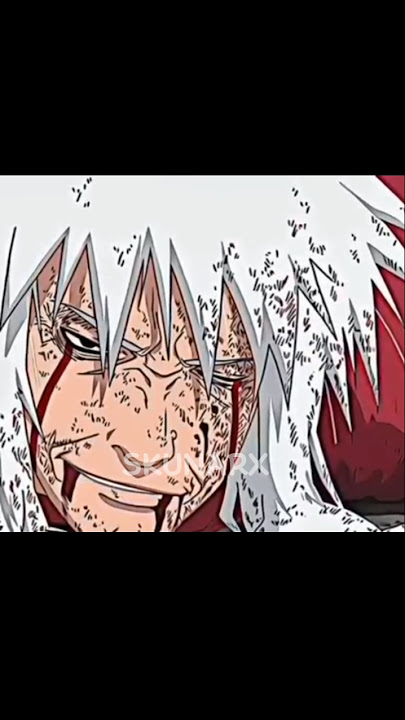 The Saddest Goodbye in Naruto 💔 | Jiraiya's Final Moments | #Jiraiya #Naruto