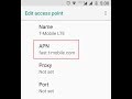 T Mobile 4G LTE APN Settings for Android USA