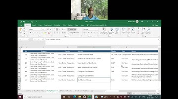 S4Hana FICO 26 Cost Elements Group   End User
