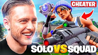 Je tombe sur un TRICHEUR en SOLO SQUAD sur le CHAPITRE 1....
