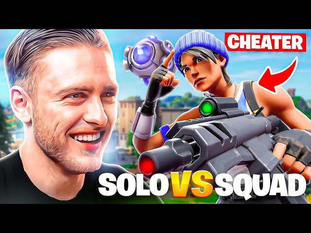 Je tombe sur un TRICHEUR en SOLO SQUAD sur le CHAPITRE 1.. (j’ai jamais vu ça mdr)