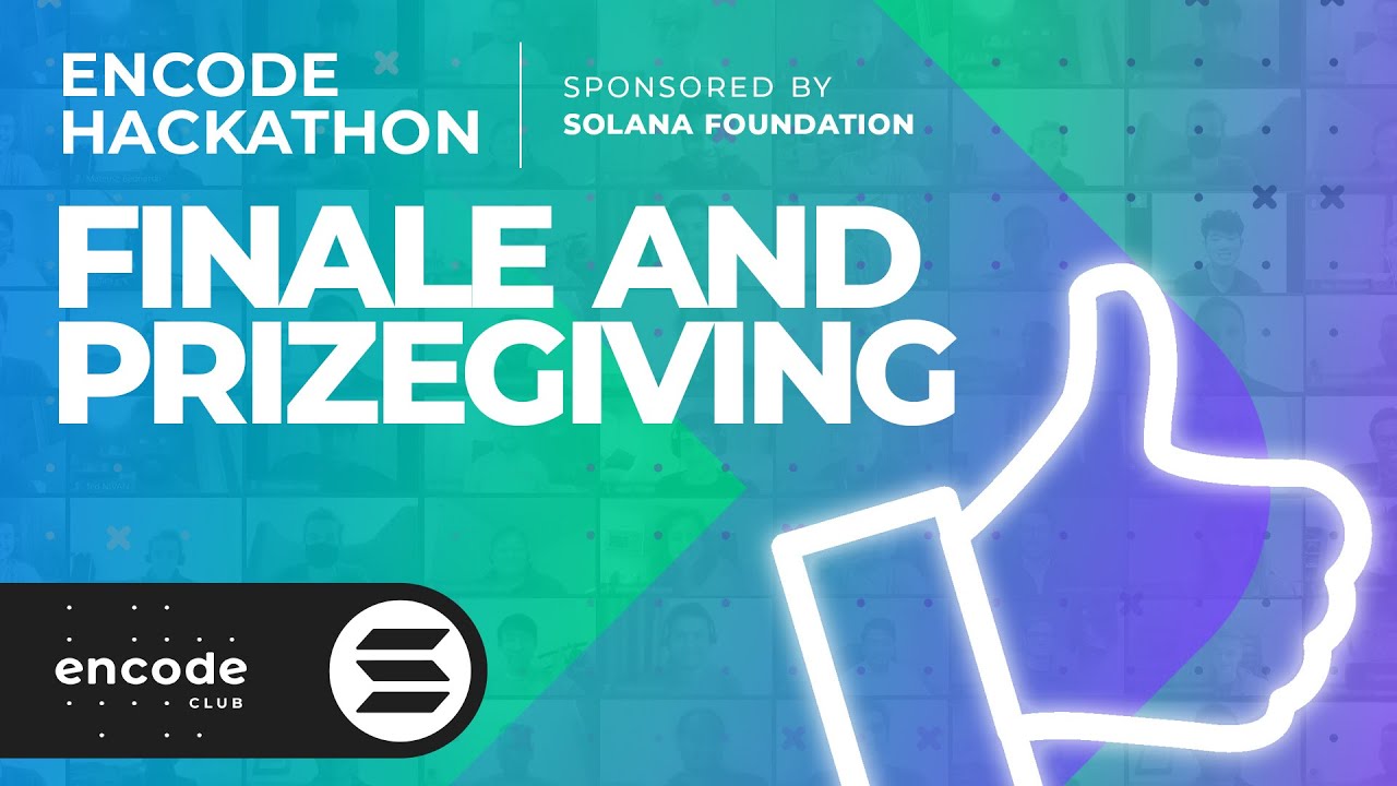 Encode Hackathon Sponsored by the Solana Foundation: Prizewinners and  Summary | by Iva Horvat | Encode Club