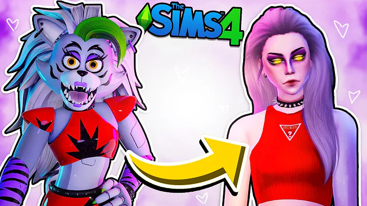 Making Roxanne Wolf in The Sims 4 with Gregory