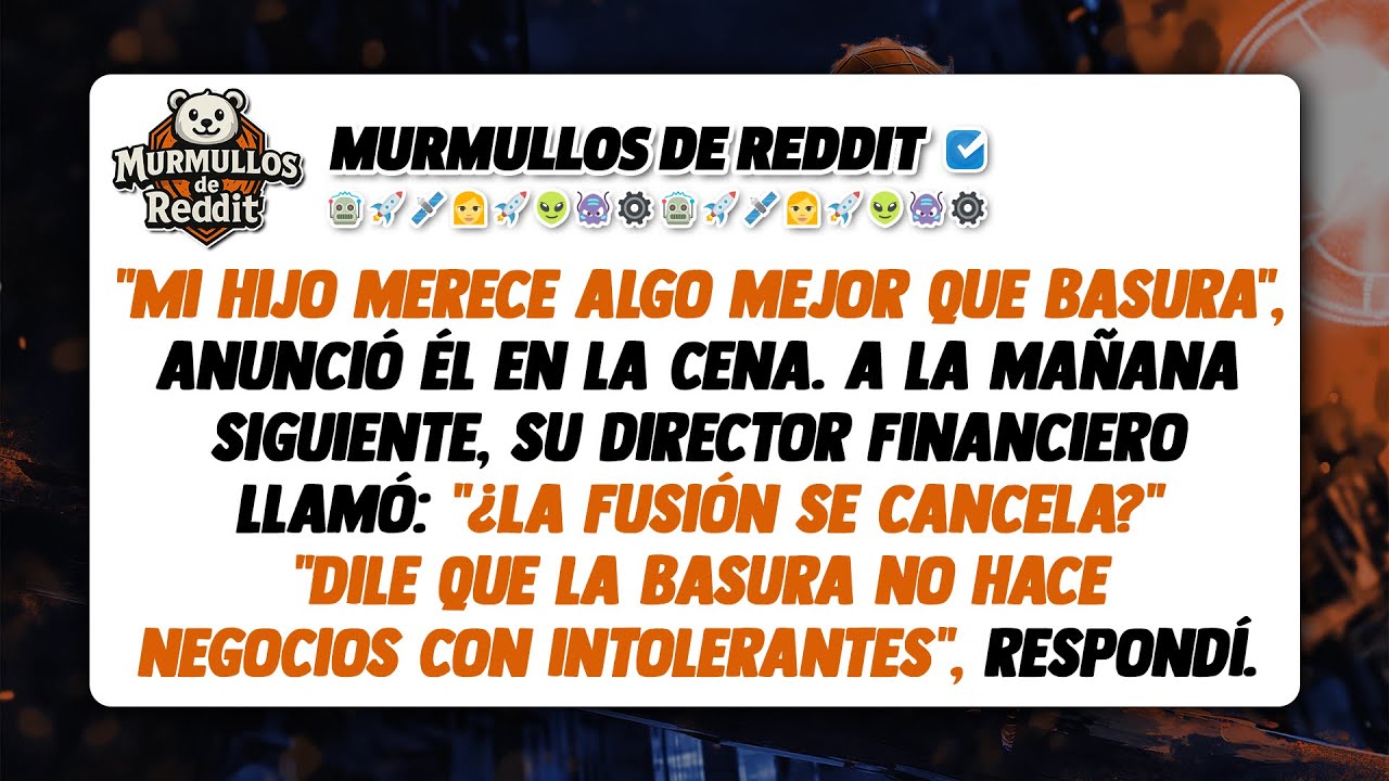 El padre de mi prometido me llamó basura durante la cena, luego me suplicó que no cancelara la fusió