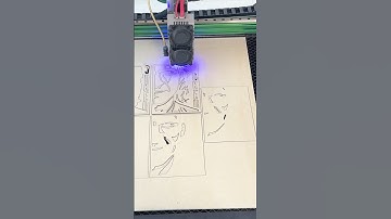 How to Laser Cut a Multi-Layer Joker Art with NEJE Cutter