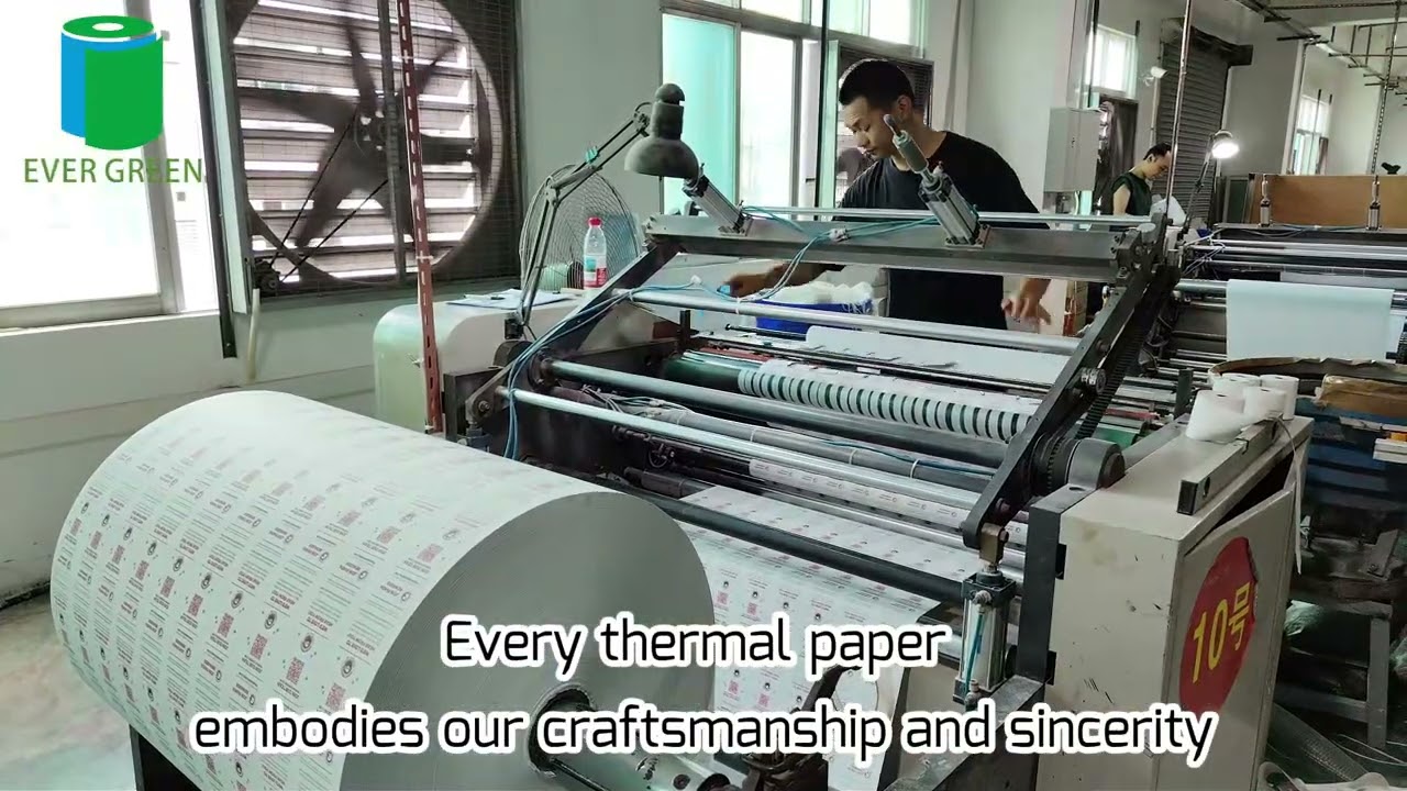 Private label thermal paper rolls