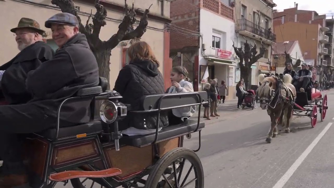 Tres Tombs Sant Antoni Abat 2025 - Caldes de Montbui