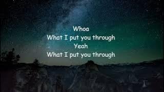 Conor Maynard -What I Put you Through (Lyrics)