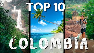 Top 10 COLOMBIA 🇨🇴 Los mejores lugares que visitar