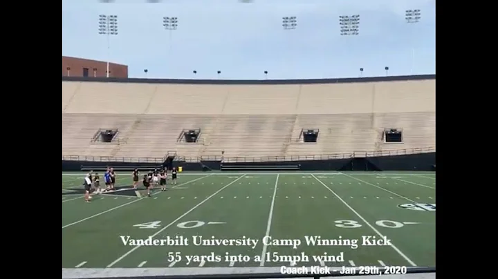 Anthony Venneri - 55 yard FG + Vanderbilt Kicking ...