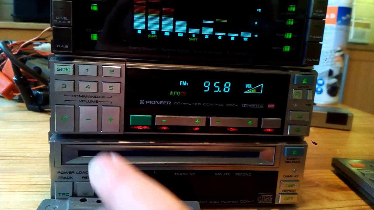 80 U0026 39 S Car-hifi Pioneer Vintage Fx-k9 Radio Test