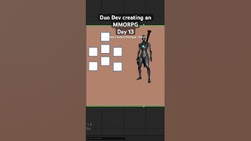 Duo Dev creating an MMORPG - Day 13 - Inventory System Prototype 3/3
