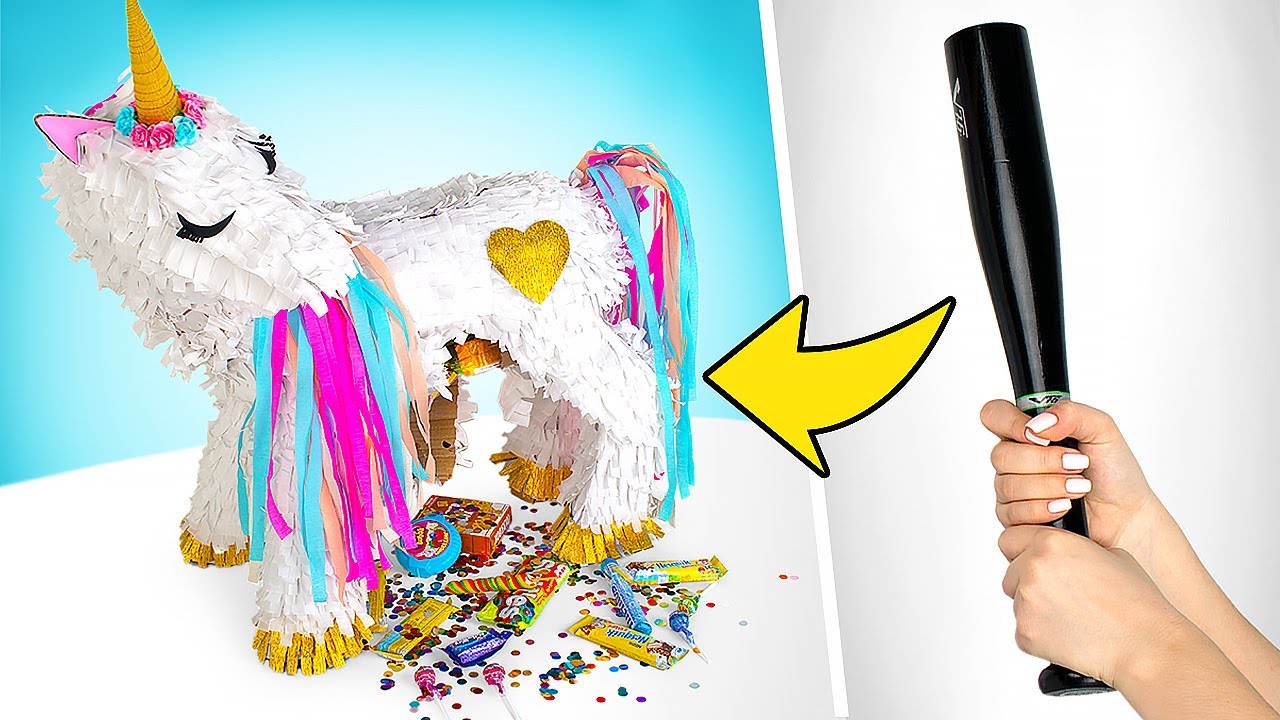 簡単パーティーアイディア 段ボールでピニャータを作ろう Youtube