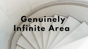 Infinite Area under ALL homeomorphisms?