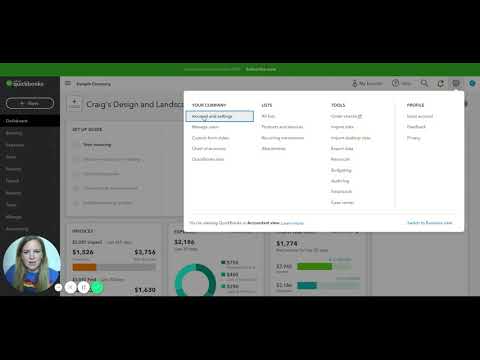 QUICKBOOKS (QBO) HOW TO: Automatically apply late fees to customer invoices & send invoice reminders