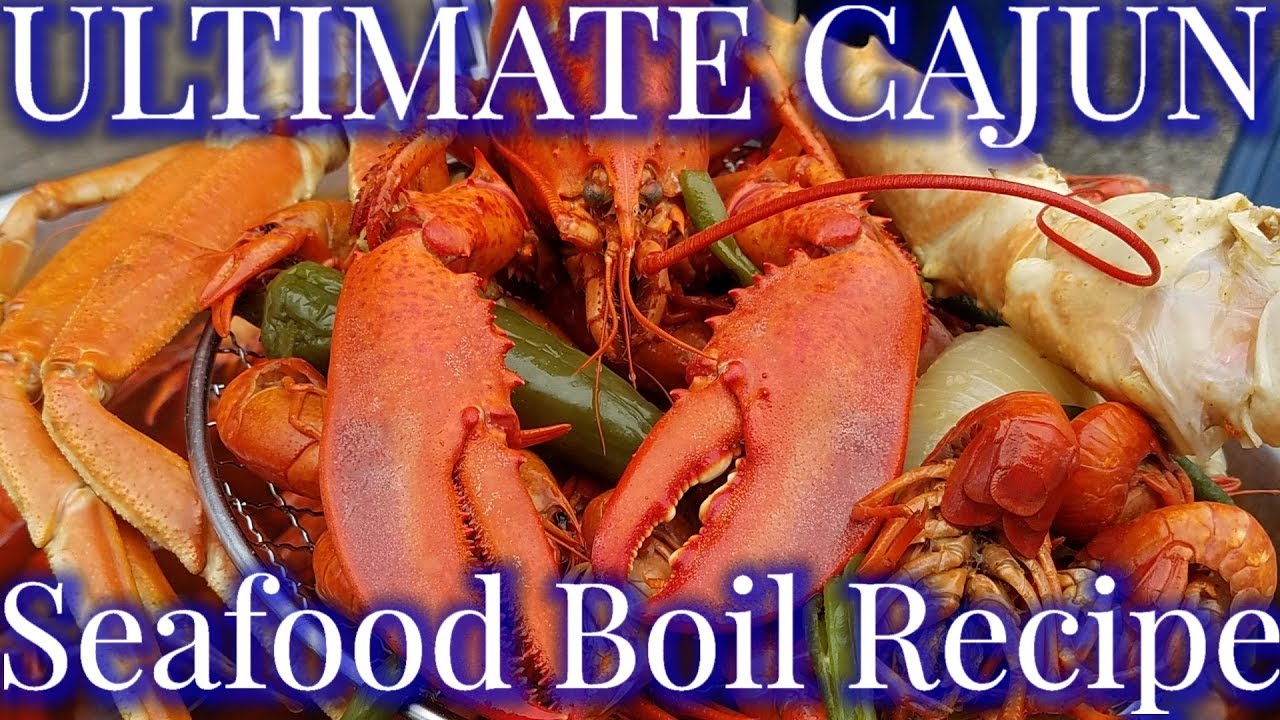 ⁣King Crab, Snow Crab, Lobster,  Crawfish Boil Recipe  (2019)