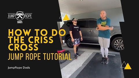 How to do the Criss Cross Jump Rope Tutorial for Beginners