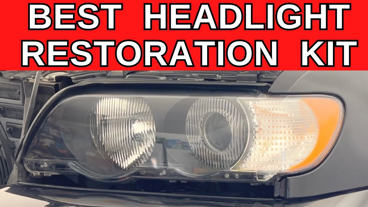 Best headlight restoration kit avoid these mistakes bond garage