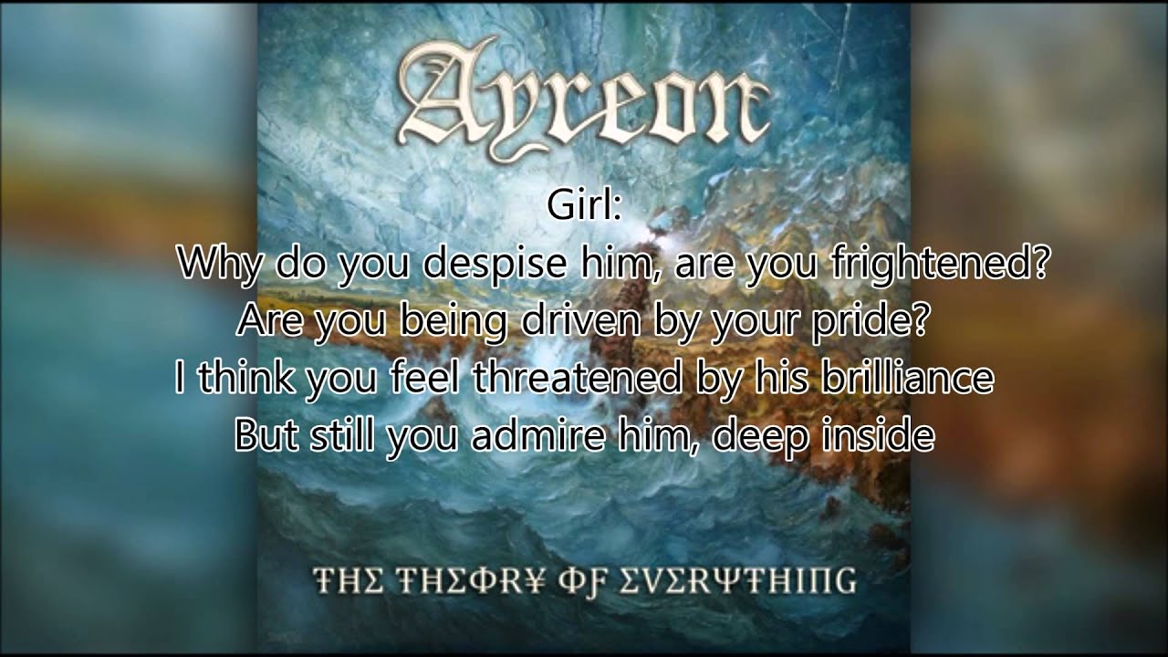 Ayreon-Love and Envy, Lyrics and Liner Notes