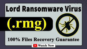 || SOLVED ✅🔘|| Lord (.rmg) ransomware virus - removal and decryption
