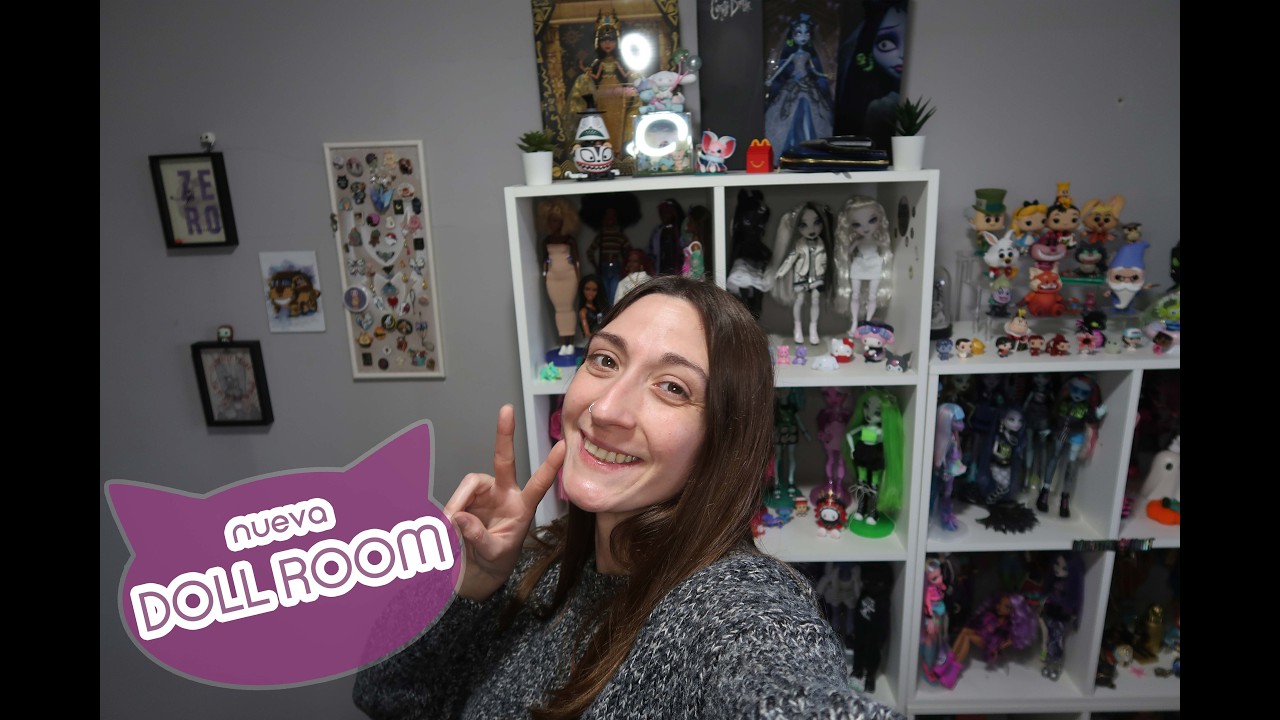 Mi NUEVA DOLL ROOM Tour  💝 | Aún queda mucho por hacer 💪🏻⚒️