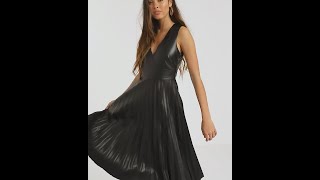 Leather and vinyl dresses 9