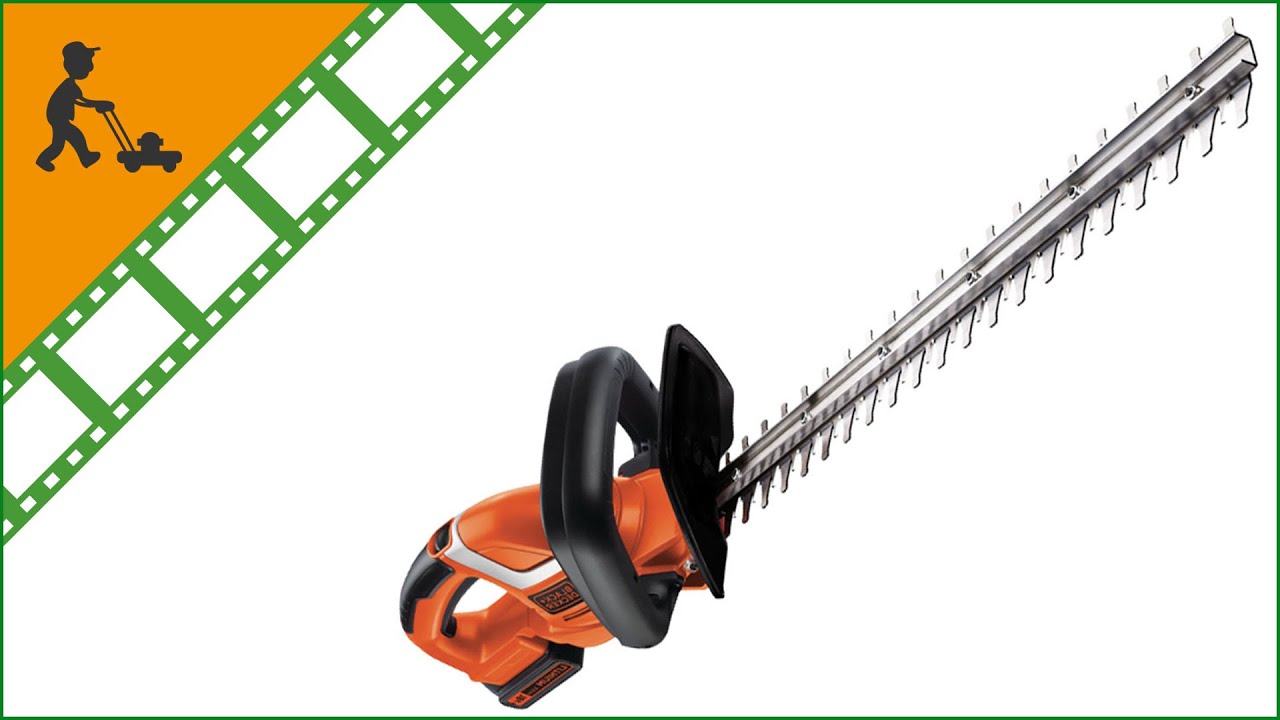 Funktionsvideo Heckenschere mit Akku Black & Decker GTC1845L20QW 18V