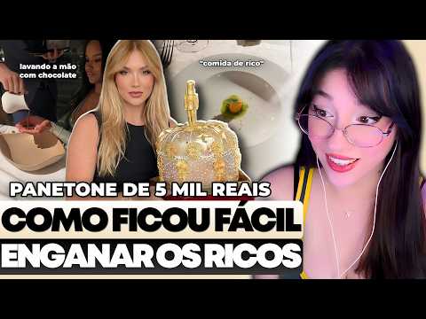 REACT | RICOS SENDO FEITOS DE TROUXAS COM COMIDA GOURMET (30 MIL PRA COMER NA MESA)😂