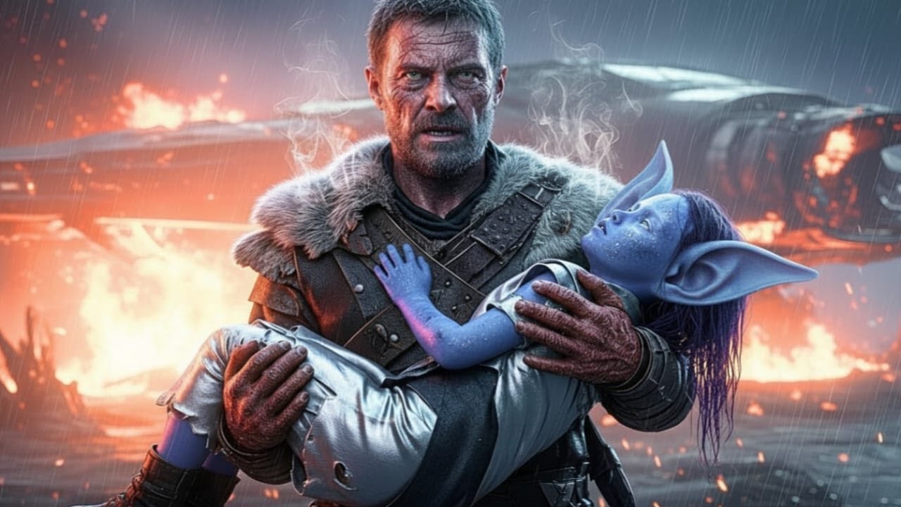 A Man Pulled an Alien Girl Out of a Fire   The Alien Empire Knelt Before the Man and His People