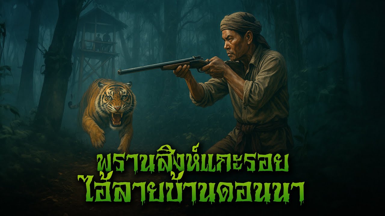 (รวมเรื่อง) พรานสิงห์แกะรอย ไอ้ลายบ้านดอนนา l กองไฟ คลาสสิก
