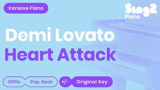 Heart Attack - Demi Lovato (Piano Karaoke)