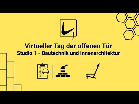 Studio 1: Bautechnik und Innenarchitektur - Virtueller Tag der offenen Tür 2022 | HTL-Villach