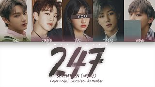 Seventeen   247 5 Members Ver color Coded S Hanromeng