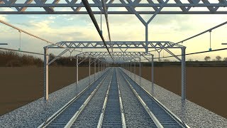 3D Max Railway Track 3D Design & Vray Texture Tutorial Part 1