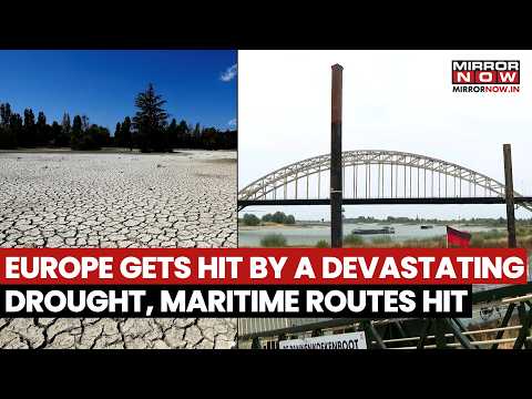 Crisis In Europe: Devastating Drought Hits Trade, Key Waterways Affected | Watch Video