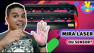 Descubra a Diferença entre Plotter com Mira Laser ou Sensor
