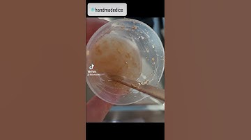 Gold blanks get an upgrade! #dice #resinart #dnd #handmadedice #resincrafts #diy #dnddice #ttrpg