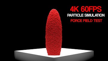[4K 60FPS] Force Field Test | Particle Simulation