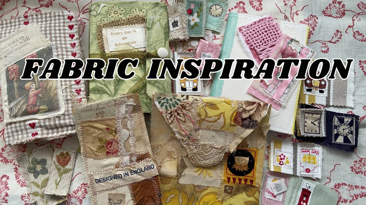 15 Easy Ideas For Using Fabric In Journals