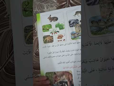 التغذية عند الحيوان التربية العلمية ص34 35 36 37 38 السنة الثالثة ابتدائي تعليم 
