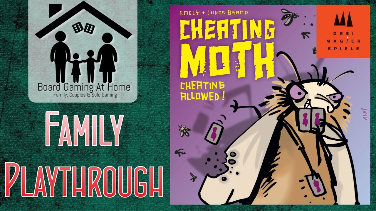 Cheating Moth (Mogel Motte) Family Playthrough (Card Game - Gameplay  Overview, Runthrough & Review) 