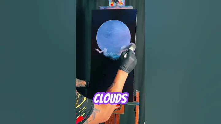 #howtopaint #clouds by #paintwithjosh #bobross #shortsfeed #shortsart #shortsviral #artteacher