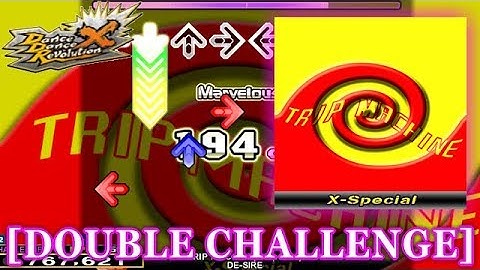 【DDR X】 TRIP MACHINE(X-Special) [DOUBLE CHALLENGE] 譜面確認＋クラップ