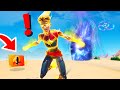 Le NOUVEAU BOSS Captain Marvel est ARRIVÉ par le PORTAIL du POINT ZÉRO ! (c moi mdr, Fortnite S5)