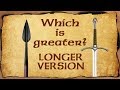 Spears are better than swords  (longer version)