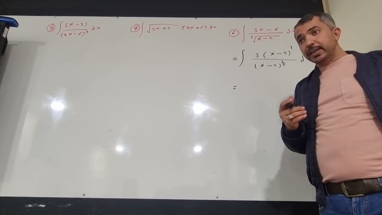 مثال 20 / التكامل غير المحدد