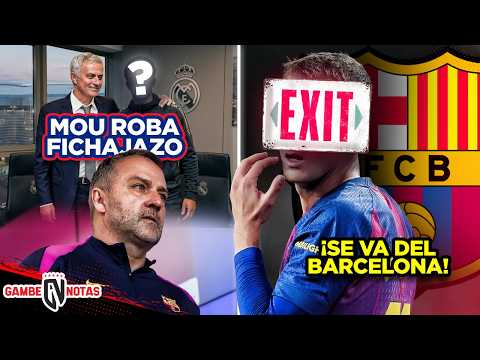 Mourinho robaría fichajazo a Flick|Confirmado: Se va del Barça |Oficial: Ya hay presidente en Madrid