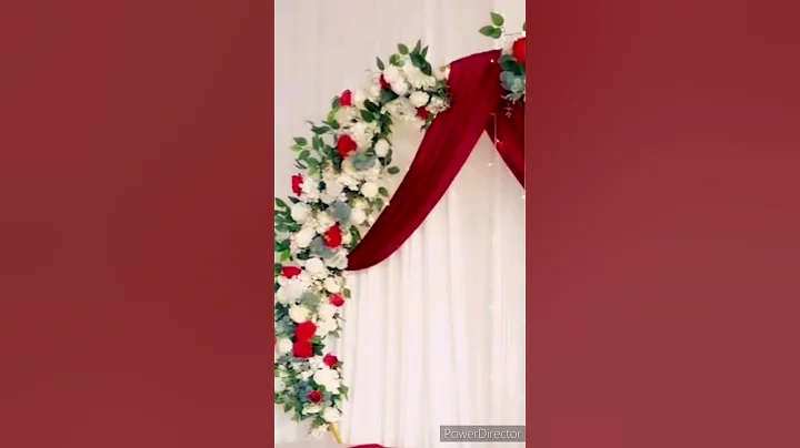 #wedding #decoration #backdrop #flowers #dollartree #shorts #shortvideo #viral #trending