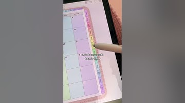 Digital planner tip✍️ Samsung tablet | Penly android app