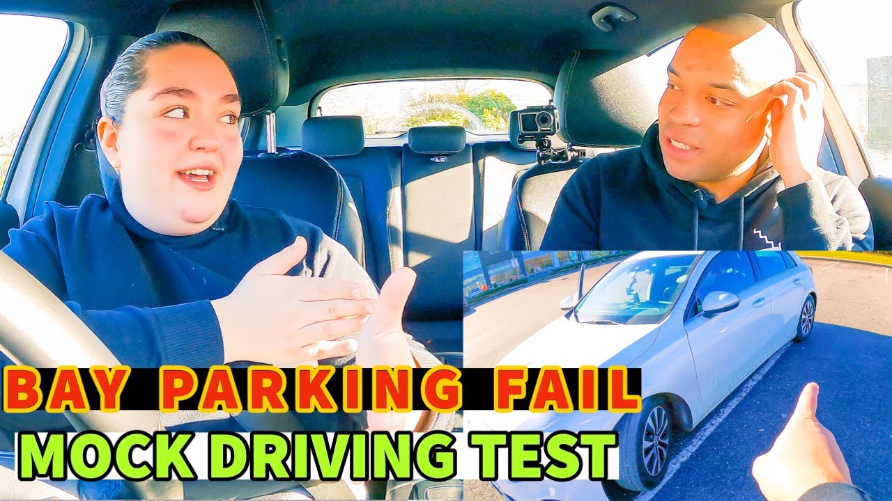 Learner Driver Kiera's Mock Test Parking Mishap - YouTube